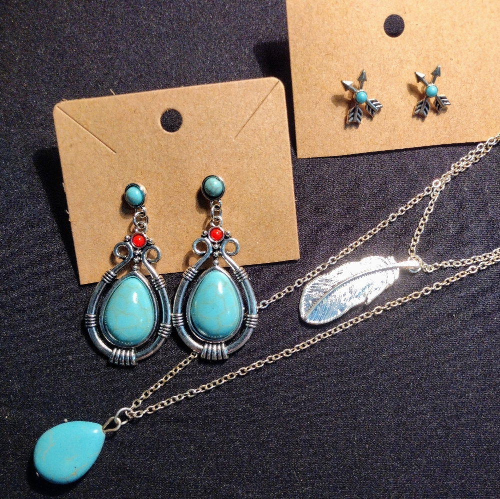 Turquoise Jewelry Set